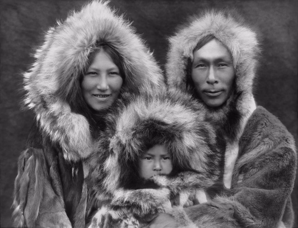 Inupiat_Family_from_Noatak,_Alaska,_1929,_Edward_S._Curtis_(restored)_opt