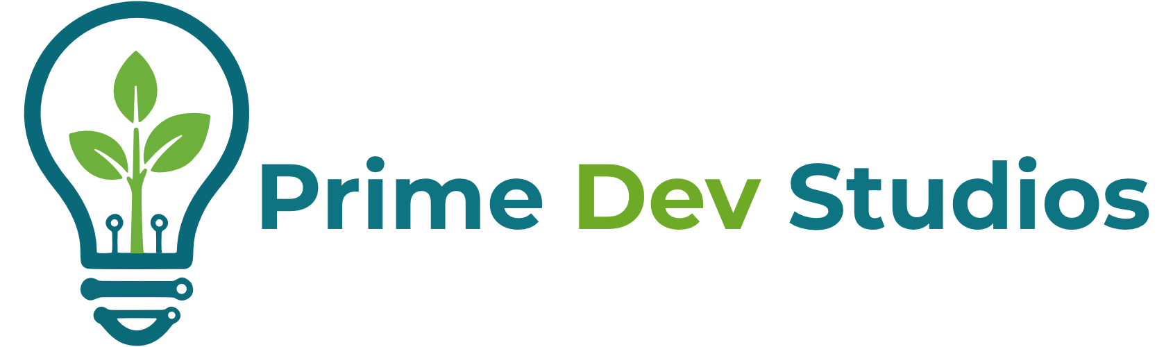 PrimeDevStudios - Logo Long