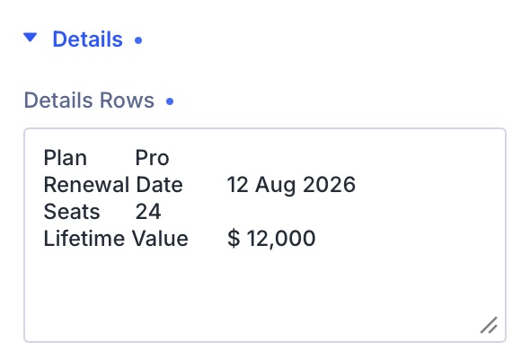 Prime Charts - Stat - Details Prime Charts - Stat - Details